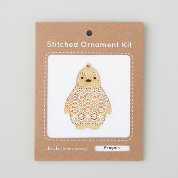 Penguin Stitched Ornament Kit Alternative View #3