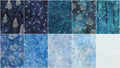 Artisan Batiks - Northwoods 7 Winter Metallic Charm Pack