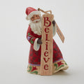 Jim Shore Heartwood Creek Santa with Porch Board Sign Ornament Primary Image