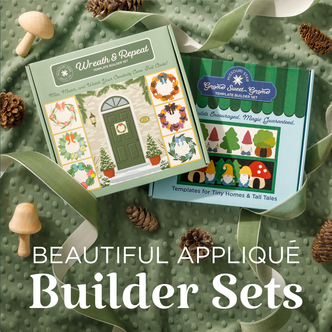 Missouri Star appliqué template builder sets
