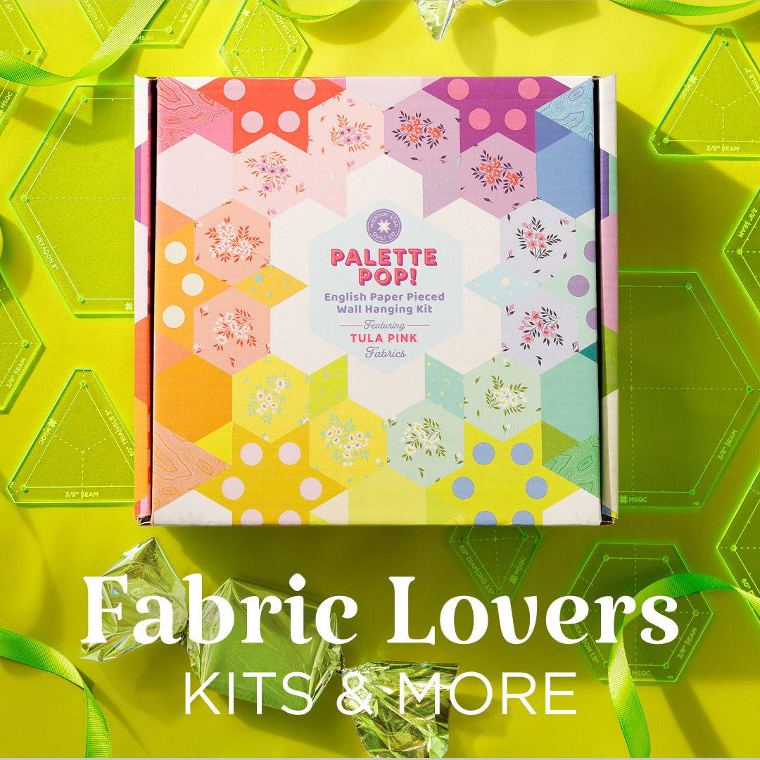 Quilt kits and fabric bundles for fabric lovers