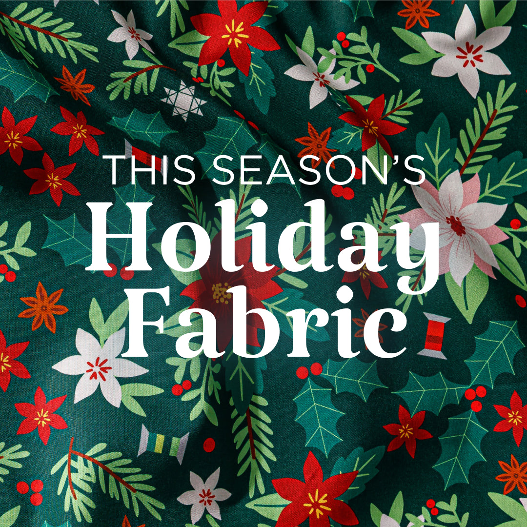 Holiday quilting fabric for the season