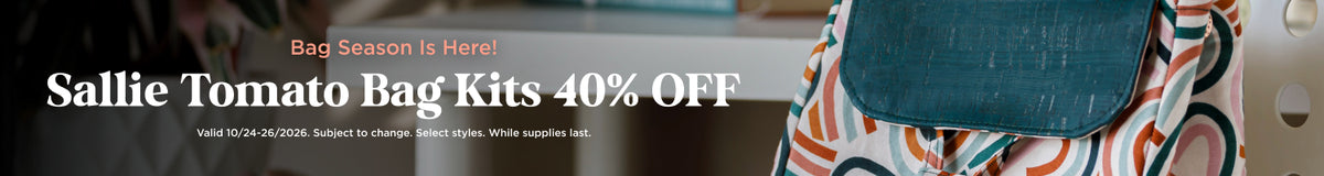Sallie Tomato Bag Kits 40% Off
