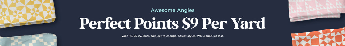 Perfect Points Yardage $9 Per Yard