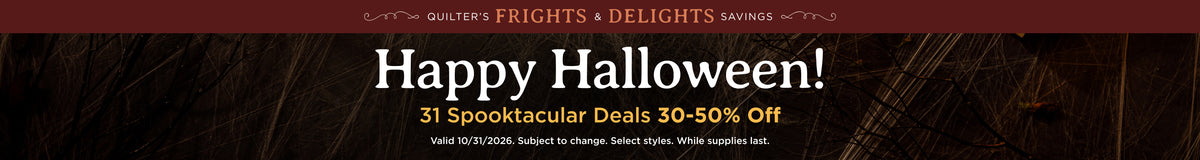 Happy Halloween! 31 Spooktacular Deals 30-50% Off