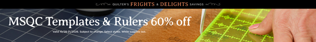MSQC Templates & Rulers 60% Off