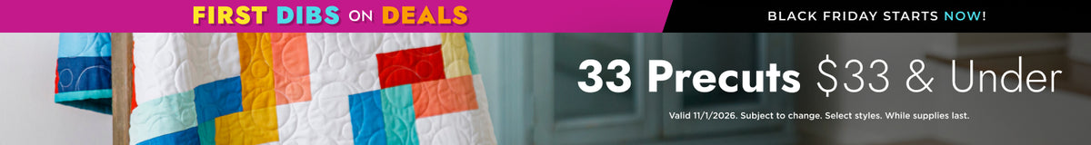 33 Precuts $33 and Under