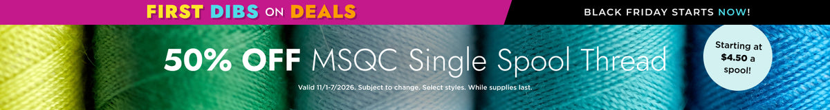 50% Off MSQC Single Spool Thread