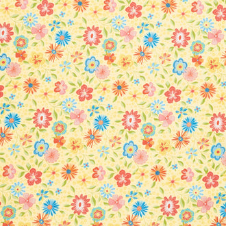 Here Comes the Sun - Main Yellow Yardage