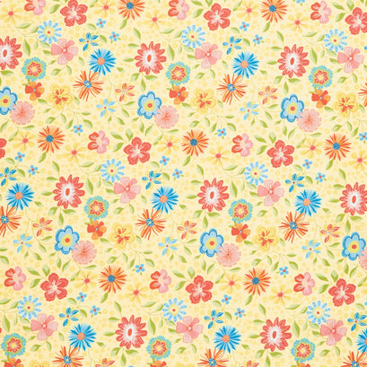 Here Comes the Sun - Main Yellow Yardage