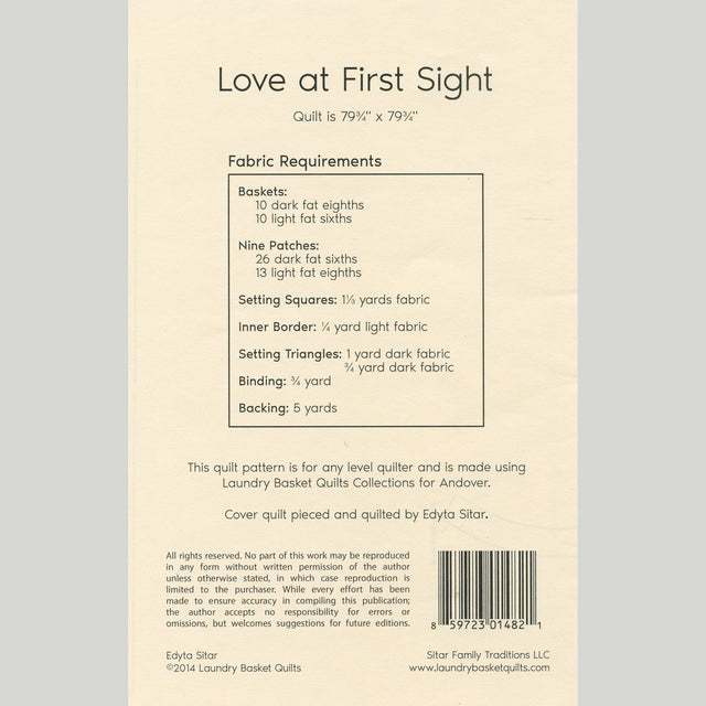 Love at First Sight Quilt Pattern