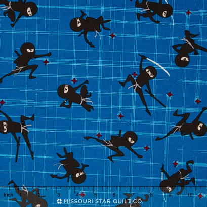 Year of the Ninja - Main Blue Yardage