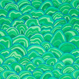 Kaffe Fassett Collective - August 2024 - Wobble Green Yardage Primary Image