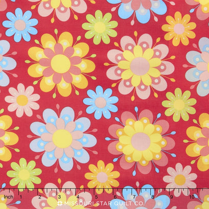 Just Dreamy 2 - Main Red Yardage