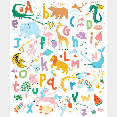Get Your Cray-on - Crayola Alphabet Animal Multi Panel