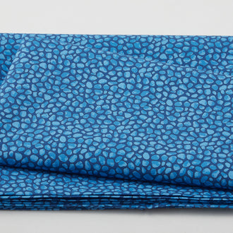 Beach Cats - Beach Pebbles Blue 2 Yard Cut