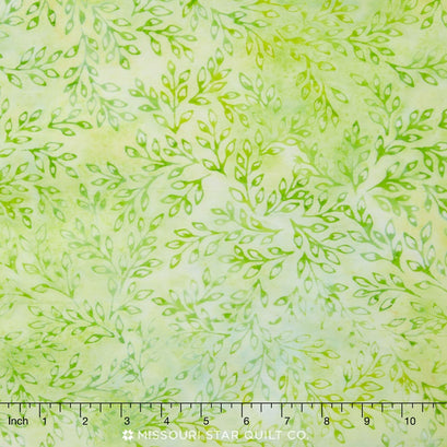 Artisan Batiks - Elementals Leaflets Meadow Yardage
