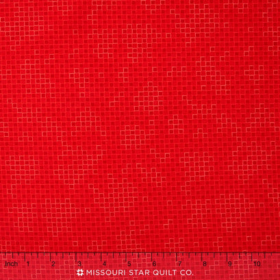 Color Union - Red Blocks Yardage