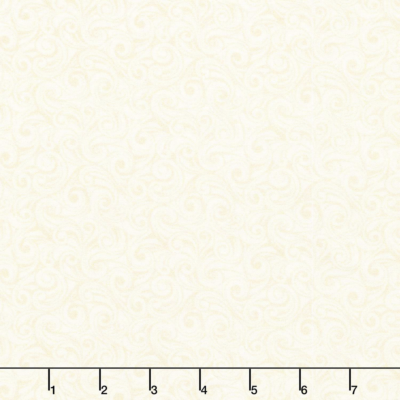 Songbird Holiday - Mini Swirl Cream Yardage Primary Image