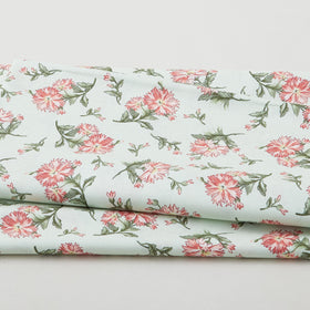 Graceful - Tossed Floral Green/Terra Cotta 2 Yard Cut Primary Image
