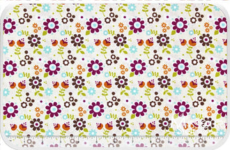 Little Matryoshka - Floral Cream Yardage