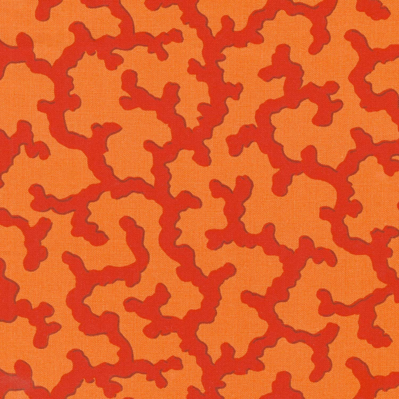 Kaffe Fassett Collective - February 2025 Warm Colorway Coral Red Yardage