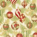 Holiday Flourish 11 - Holiday Ornaments Holiday Metallic Yardage
