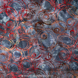 Artisan Batiks - Scribbles Grey Yardage