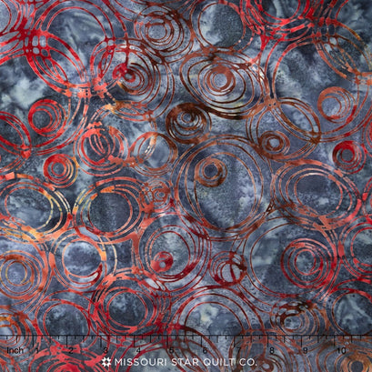 Artisan Batiks - Scribbles Grey Yardage