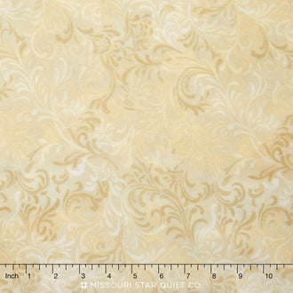 Wilmington Essentials - Flourish Light Tan 108" Backing