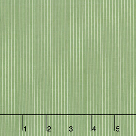 Creating Memories - Winter - Woven Stripe Green Yardage Primary Image