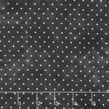 Playtime Flannel - Tiny Dot Black Yardage Primary Image