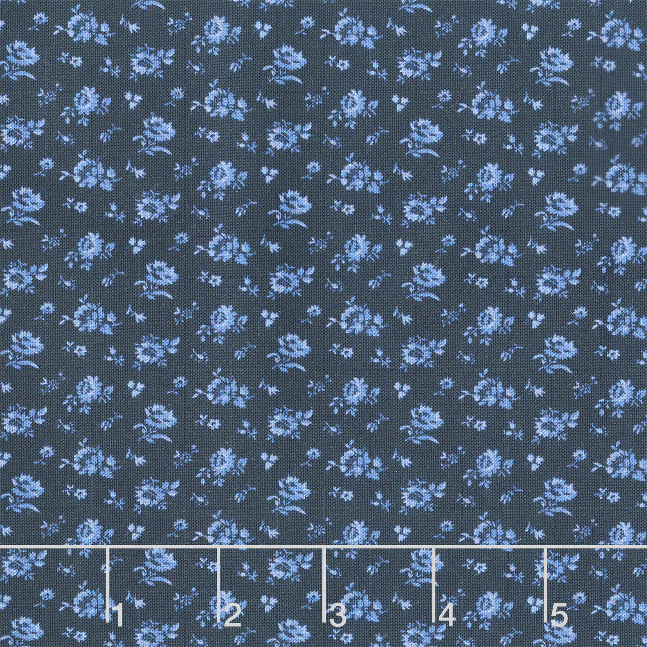 Jasper Blue - Calico Indigo Yardage