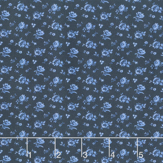 Jasper Blue - Calico Indigo Yardage