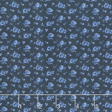 Jasper Blue - Calico Indigo Yardage
