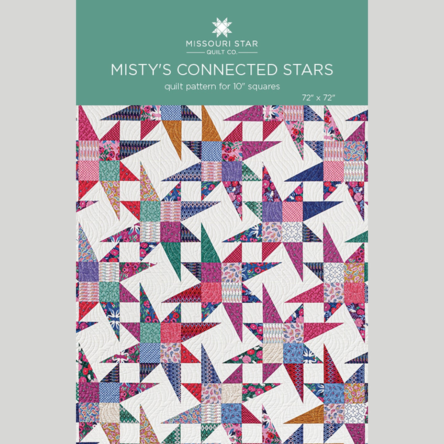 Misty's Connected Stars Quilt Pattern by Missouri Star Primary Image
