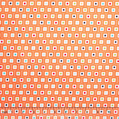 Play Ball - Geo Orange Yardage