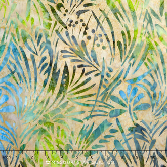Tonga Batiks - Oceana Reeds Lagoon Yardage