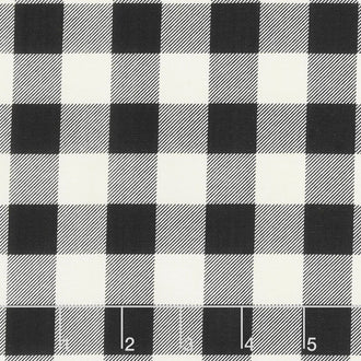 Christmas Delivery - Plaid Cream Yardage