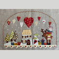 Christmas Night Wool Felt Embroidery Applique Kit Primary Image