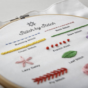 Learn Embroidery Stitch by Stitch with Missouri Star