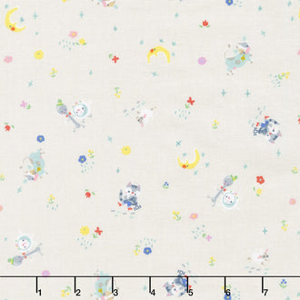 Once Upon a Rhyme - Diddle Cream Yardage