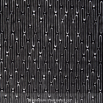Sparkle - Maze Black Metallic Yardage