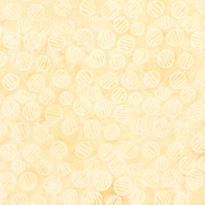 Tranquil Moments Batiks - Circles with Lines Cantaloupe Yardage