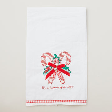 Classic Christmas Tea Towel Primary Image