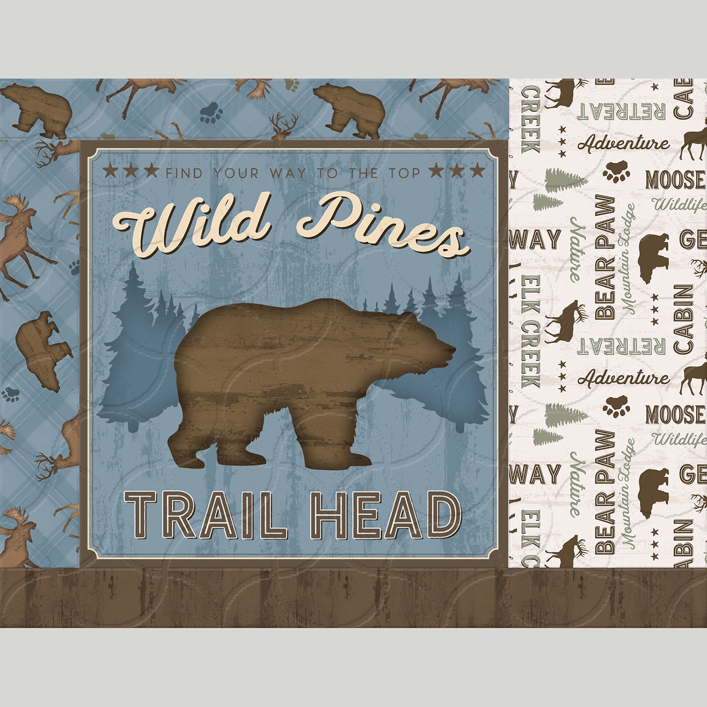 Wildlife Trail Placemats Kit Alternative View #3