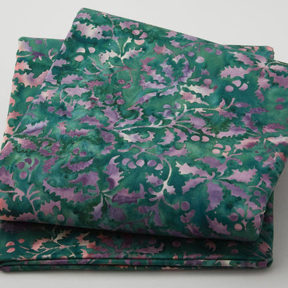 Winter Wonders Batiks - Holly Pineneedle 5 Yard Cut