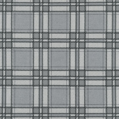 Farmhouse Flannels III - Moose Plaid Pewter Yardage