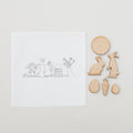 Farmers Market Collection - Easter Blooms Embroidery Kit Alternative View #1