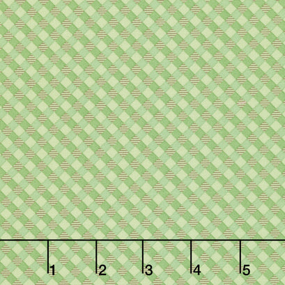 Autumn - Gingham Basil Yardage